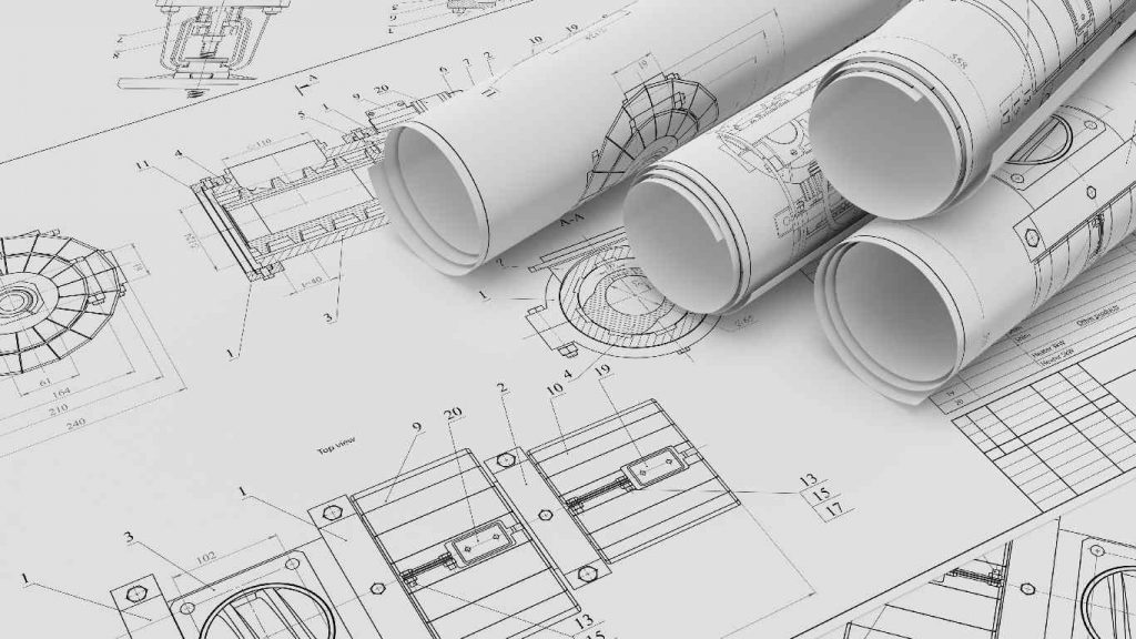 2D CAD Engineering Drawings