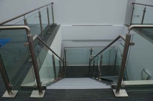 Stainless Steel Edge Protection and Handrail