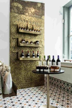 Laser Cut Brass Wall Panel