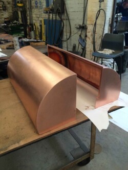 Rolled and Welded Copper