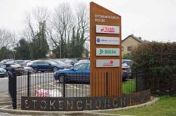 Laser cut Corten Steel Signage