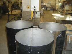 Rolled and Tack Welded Cylinders