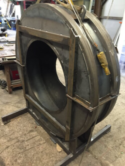 Rolled Mild Steel Turbine Cover