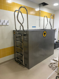 Stainless Steel fabricated ice bath