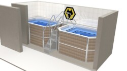Wolves FC Baths with Steps