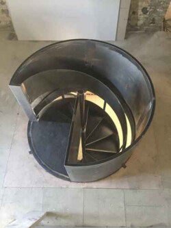 Rolled Mild Steel Stair Handrail